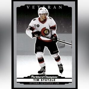 ❤️6/$6❤️ Tim Stutzle 2022/23 Parkhurst Silver Ottawa Senators Hockey Card